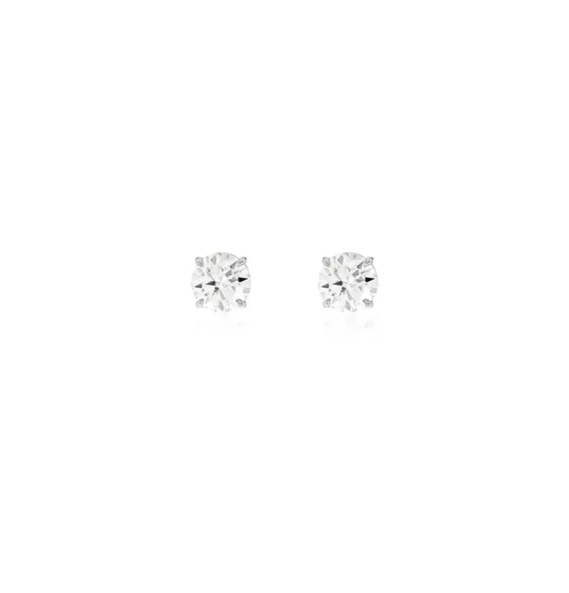 Chelsea Solitaire Stud Earrings 6.5mm